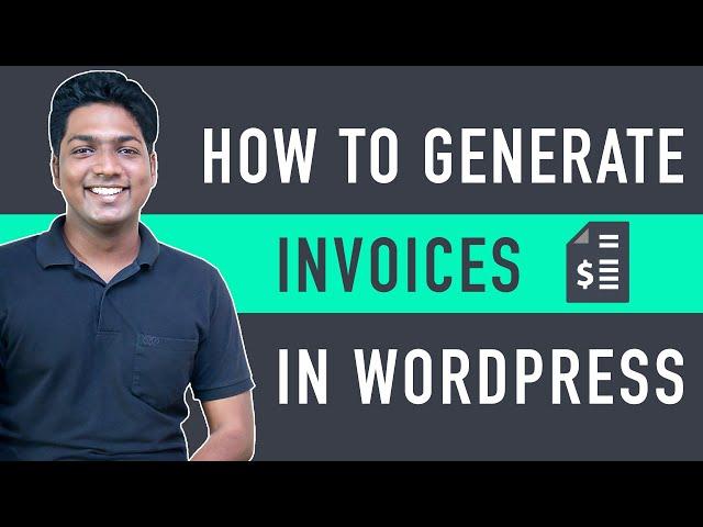 How to Generate Invoices on your E Commerce Website