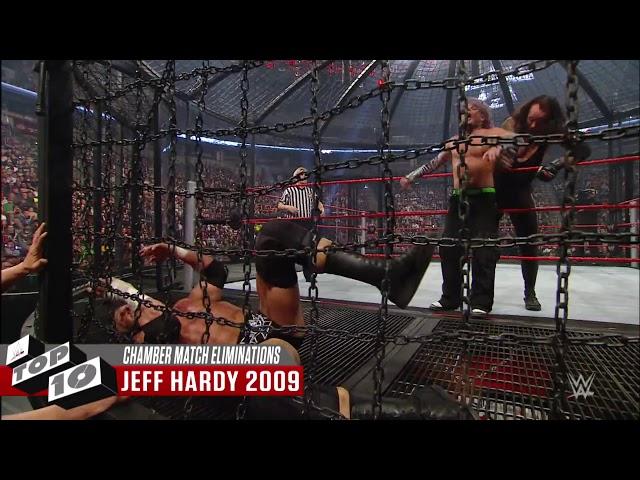 WWE Top 10 Elimination Chamber Match Eliminations