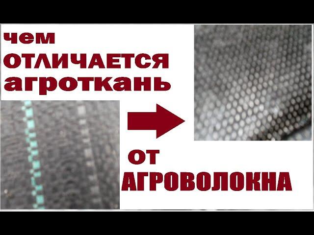 Чем отличается агроткань от агроволокна