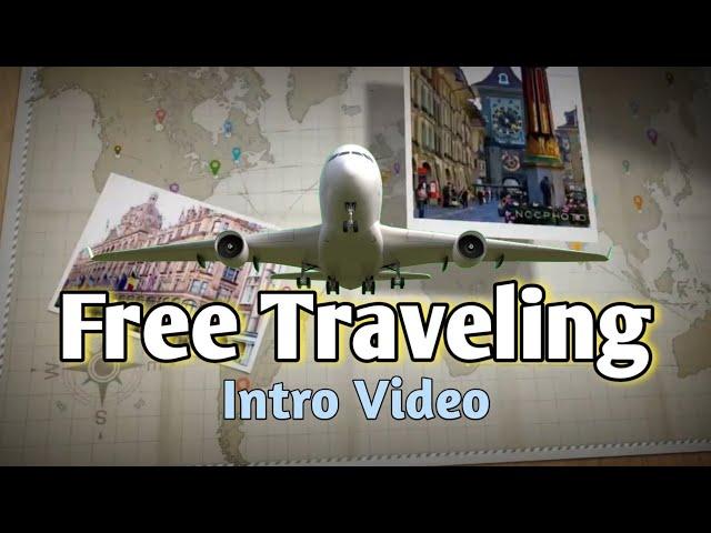 Travel Vlog Intro Video No Text Free Copyright | Opening Youtube Tour and Travel