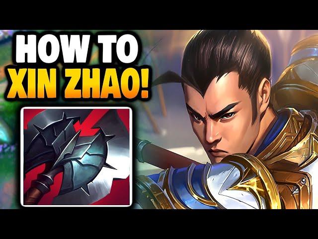 How to GET FED EARLY GAME on XIN ZHAO Jungle | 14.14 w/ Karasmai  Top