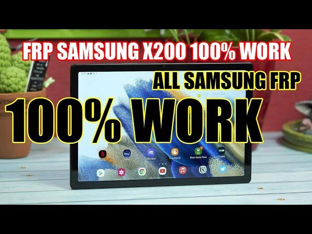 Samsung Galaxy Tab A8 X200 Bypass Android 11 FRP google account on ALL SAMSUNG GALAXY 2022