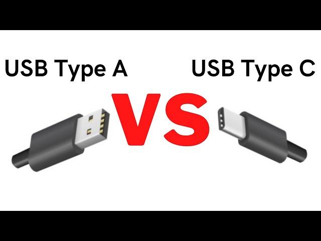 USB Type A vs USB Type C