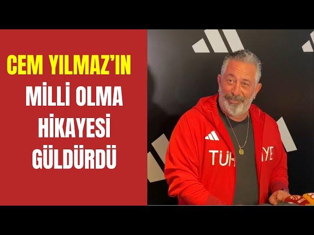 Cem Yılmaz’ın milli olma hikayesi güldürdü