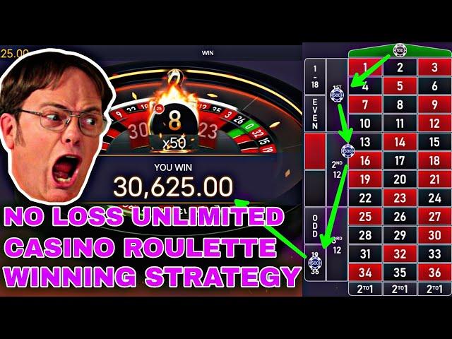 No Loss Unlimited Casino Roulette Win Strategy || All Numbers Cover || Roulette Best Strategy ||