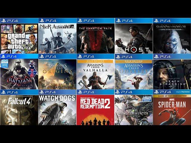 Top 36 Best PS4 Open World Games - Must watch! (Part -1)