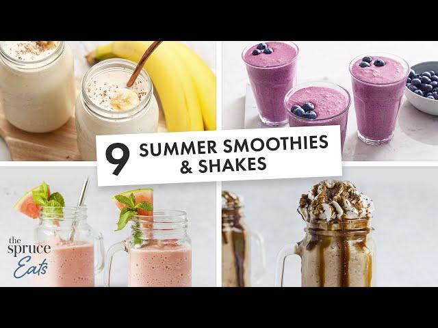 9 Healthy Summer Smoothie Recipes | The Spruce Eats #CookWithUs #SummerRecipes