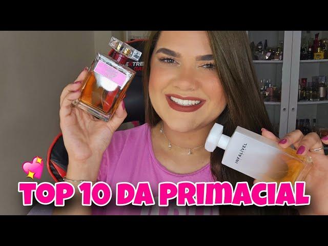 Top 10 perfumes FEMININOS da PRIMACIAL! Vem conferir os MEUS FAVORITOS DA MARCA