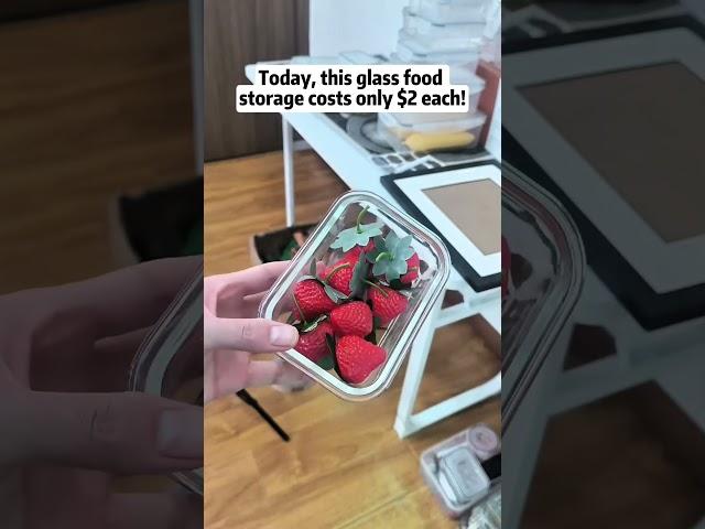 Elevate Your Space with Glass Food Storage #foodstorage #glassware