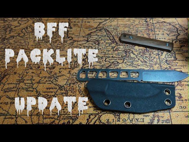 Böker BFF Packlite Update/ Griffschalen und Kydexscheide