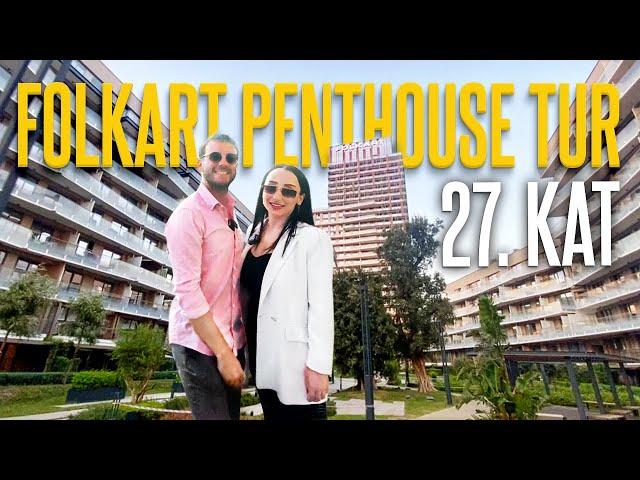 PENTHOUSE flat overlooking the whole of Izmir | Folkart InCity | VLOG 42