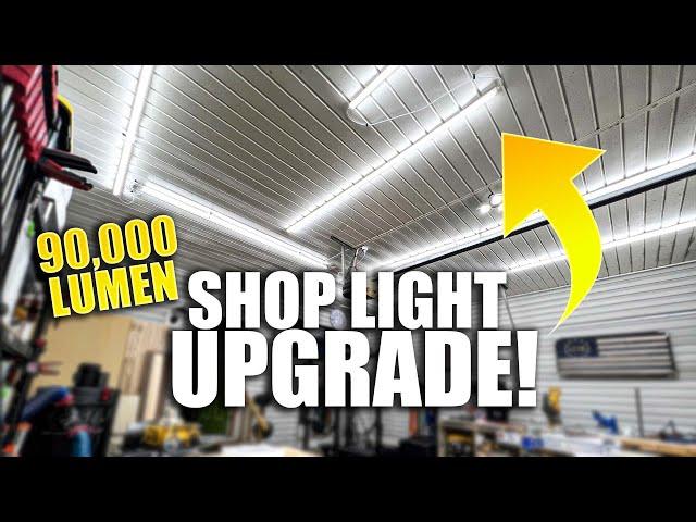 Amazon LED Light Upgrade for my Garage! | Budget LED Lights