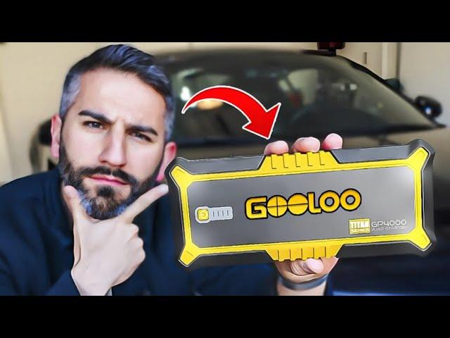 The BEST Car Jump Starter? Gooloo GP4000 First Look & Review!