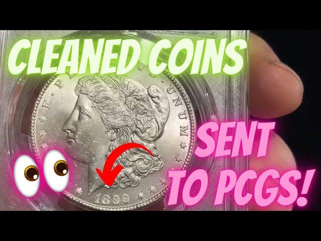 I Cleaned Valuable Coins & Sent them to PCGS - Results!