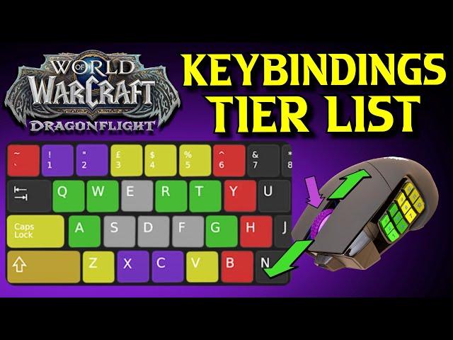 BEST to WORST Keybinding Guide Tier List | World of Warcraft Dragonflight Keybinds