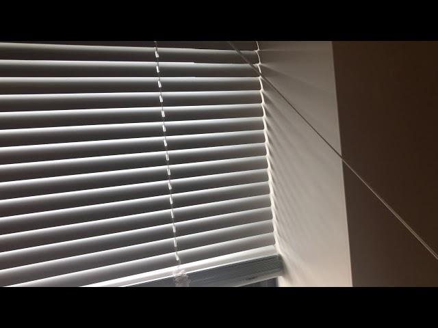 How to raise, lower and open window shades/blinds