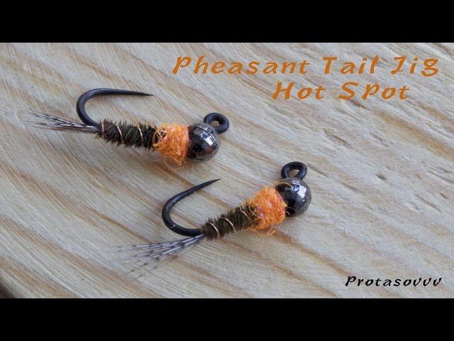 Fly Tying - Pheasant Tail Jig Hot Spot (Frenchie)