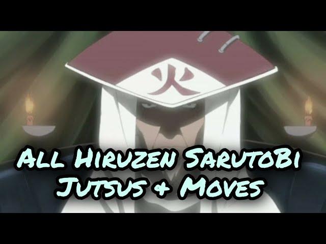 All Hiruzen Sarutobi Jutsus & Moves