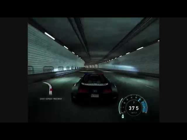 World speed record Bugatti Veyron (429 km/h) NFS Hot Pursuit 2010