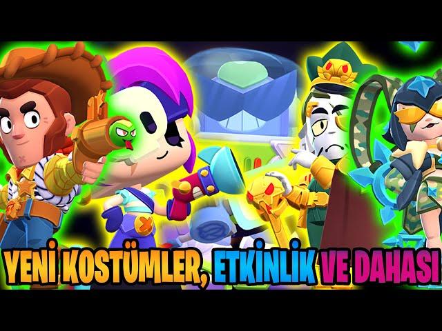 Yeni Kostümler, Mega Ağaç, Pizza Etkinliği, Oyun Modları ve Dahası.. Brawl Stars Sneak Peek