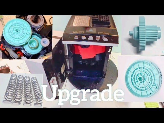 Siemens EQ500: Overhaul drive and upgrade with new gears