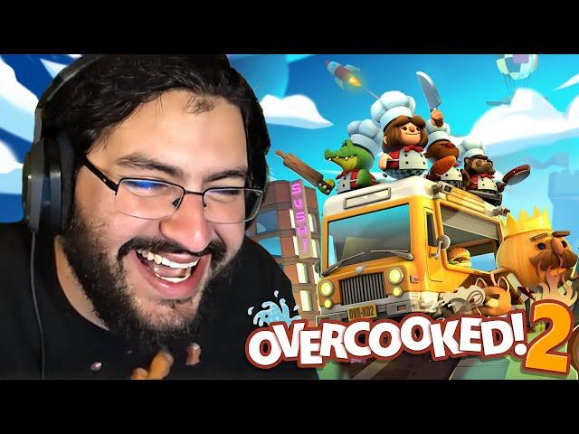 THE MOST CHAOTIC KITCHEN EVER | Overcooked 2