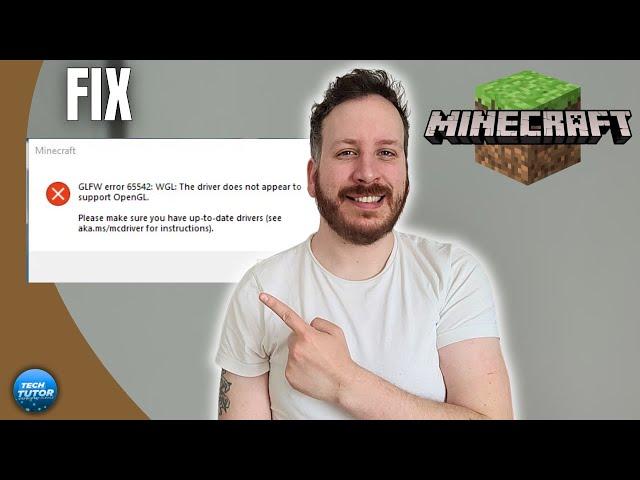 How To Fix GLFW Error 65542 Minecraft