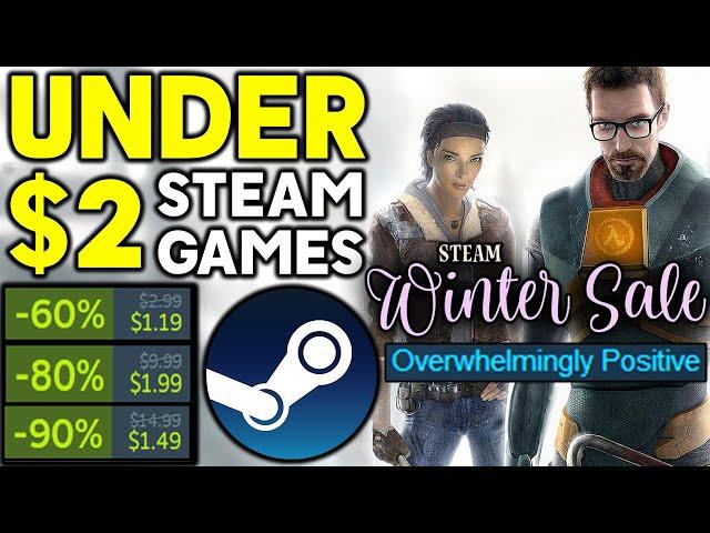 STEAM WINTER SALE 2024 - Overwhelmingly Positive Games UNDER $2!