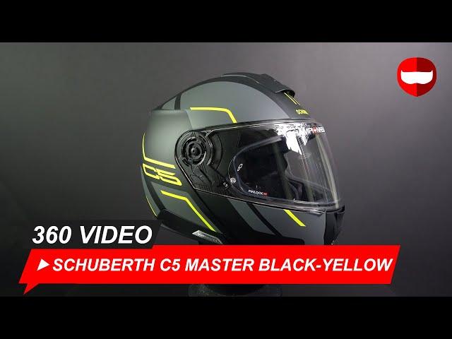 Schuberth C5 Master Black / Yellow - ChampionHelmets.com