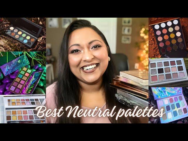 TOP NEUTRAL TONED EYESHADOW PALETTES FOR 2024 | SMITHY SONY