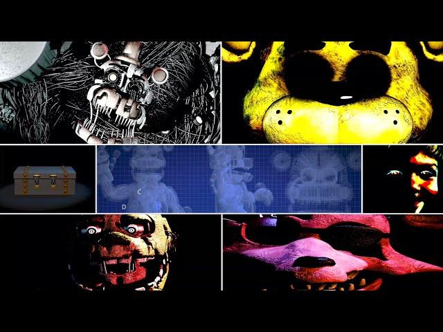 FNaF All Secrets & Easter Eggs (1-UCN) - (2014-2022)