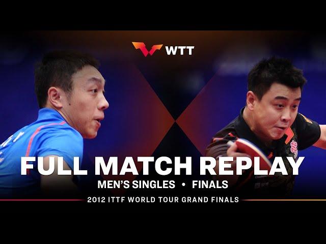 FULL MATCH | XU Xin (CHN) vs WANG Hao (CHN) | MS F | 2012 Grand Finals