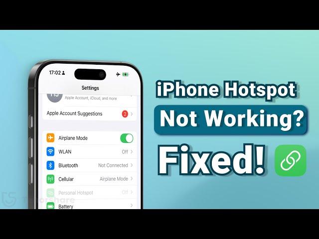 iPhone Personal Hotspot Not Working - 2025