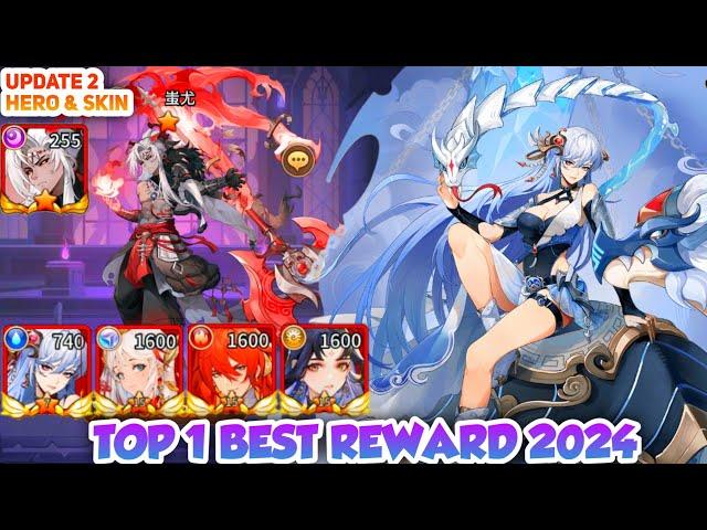 Update 2 Hero Idle Legends Full Benefits - Lv999 , 2.4B Coupon Shop, New Hero & Skin, Full Materials