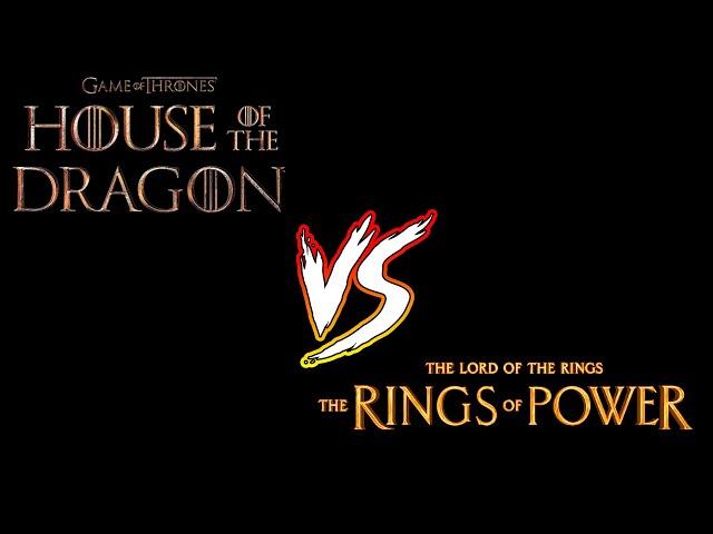 Direct comparison between House of the Dragon and Rings of Power on different subjects