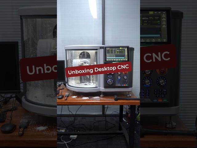 Unbox a Desktop 5-axis CNC Machine Tool