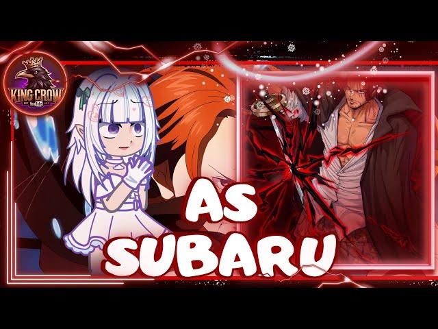  Re:Zero React To Subaru As Shanks  | One Piece | 2X SPEED |