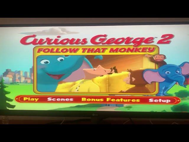 Opening and Closing to Curious George 2: Follow That Monkey 2010 DVD