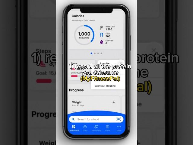 DO THIS TO HIT YOUR DAILY PROTEIN INTAKE