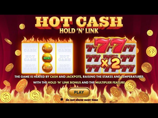 HOT CASH Holdn link casino Record win 