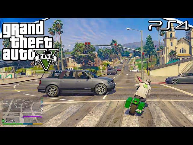 Grand Theft Auto V PS4 Gameplay Free Roam - Part 11