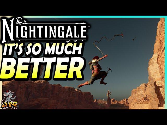 NIGHTINGALE Has Massivly Improved! New Update Adds Grapple's Fast Travel. PVP (Friendly Fire) + More