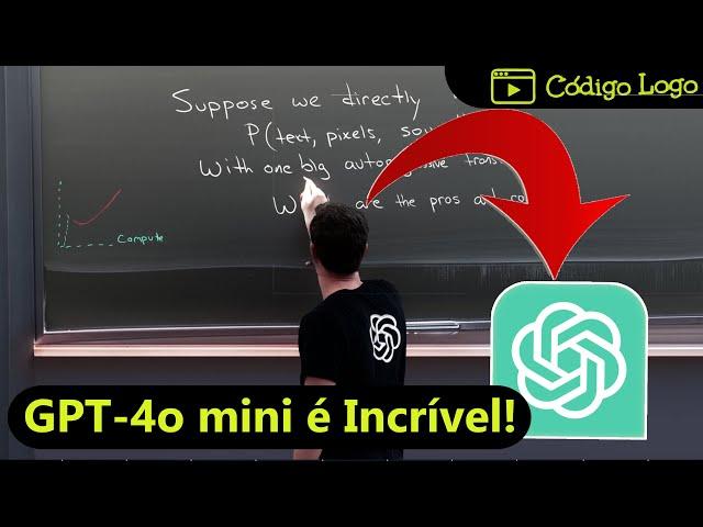 Novo Modelo da OpenAI! O GPT-4o mini agora no ChatGPT!