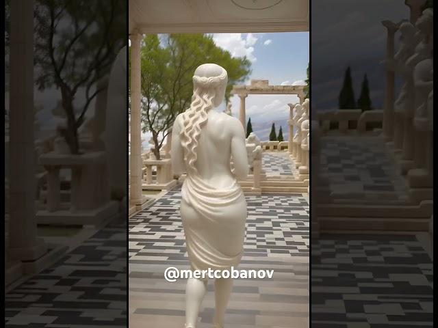 Stable Diffusion Animations #art #coding #statue #beautiful #stablediffusion #midjourney #aiart