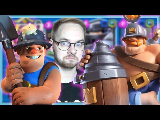  ИХ БОЯЛАСЬ ДАЖЕ ЭЛИТА! ШАХТЕР, ШУСТРЫЙ ШАХТЕР И ЗОЛОТЫЕ ТОННЕЛИ / Clash ROyale