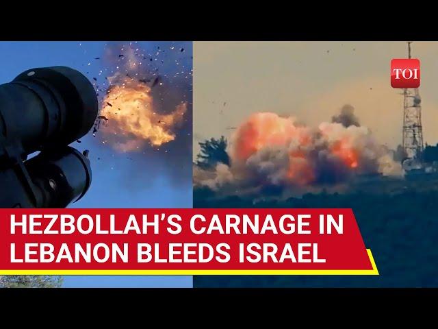 ’1000 Casualties’: Hezbollah’s Vengeful Assault Hits Israel; Lebanon 'Graveyard' For IDF