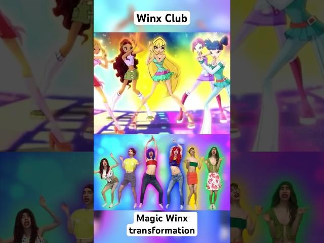 Magic Winx transformation in real life / Winx Club