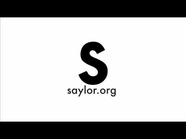 The Saylor Foundation: Connecting the Dots Preview