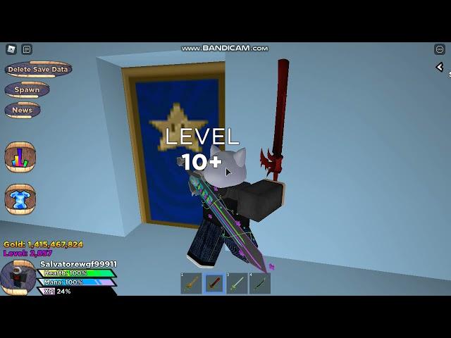 How to get "ERROR ROOM" BADGE + .ERR SWORD in LEGEND OF THE BONE SWORD RPG! [ROBLOX]