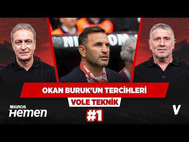 Osimhen yoksa Okan Buruk çift forvet düşünmüyor | Önder Özen, Metin Tekin | VOLE Teknik #1